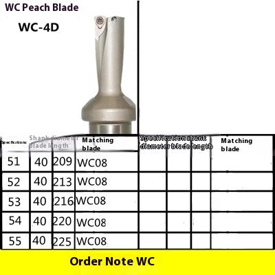6031 U Drill Violent Drill CNC Rapid Drill 2x Diameter 3D 4D 5x Diameter WC/SP13-60 Flat Bottom Drill Water Jet Drill U Drill Shandong Denso Pricision Tools Co.,Ltd.